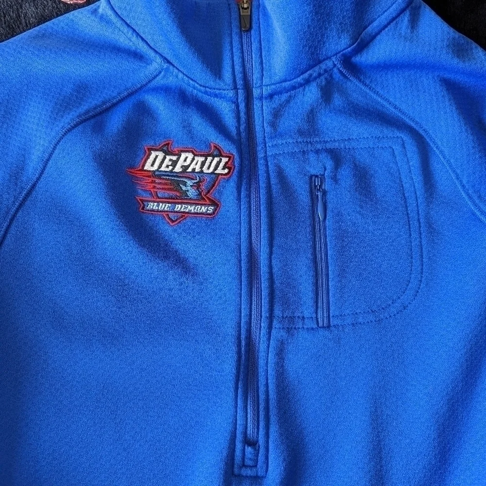 6. DePaul Long Sleeve Pull Over